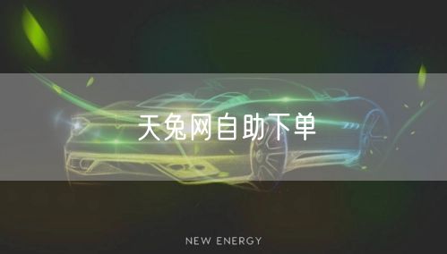 天兔网自助下单